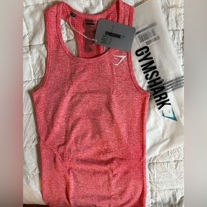 Gymshark Vital Seamless Tank Peach Coral